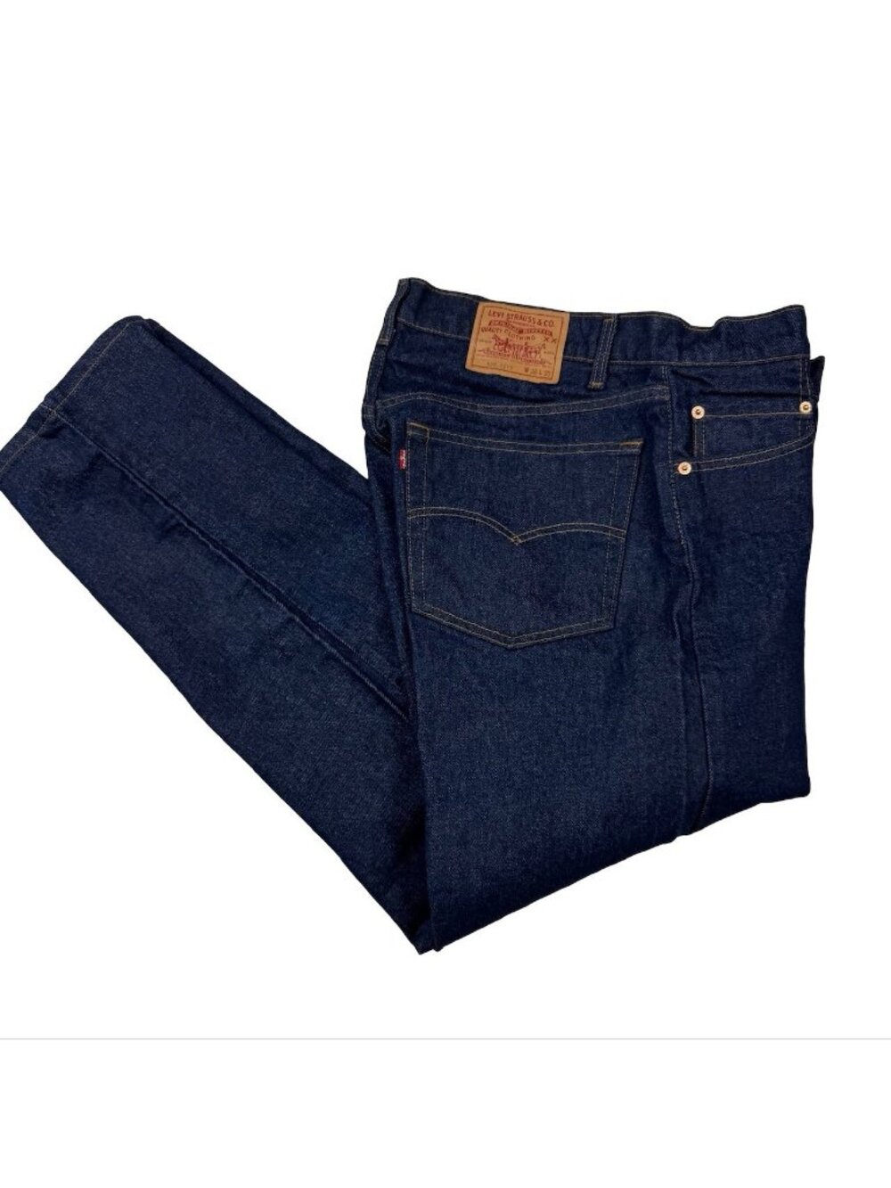 VTG Levi's 505XX Men's Dark Wash Denim Jeans Blue • USA • 38x30